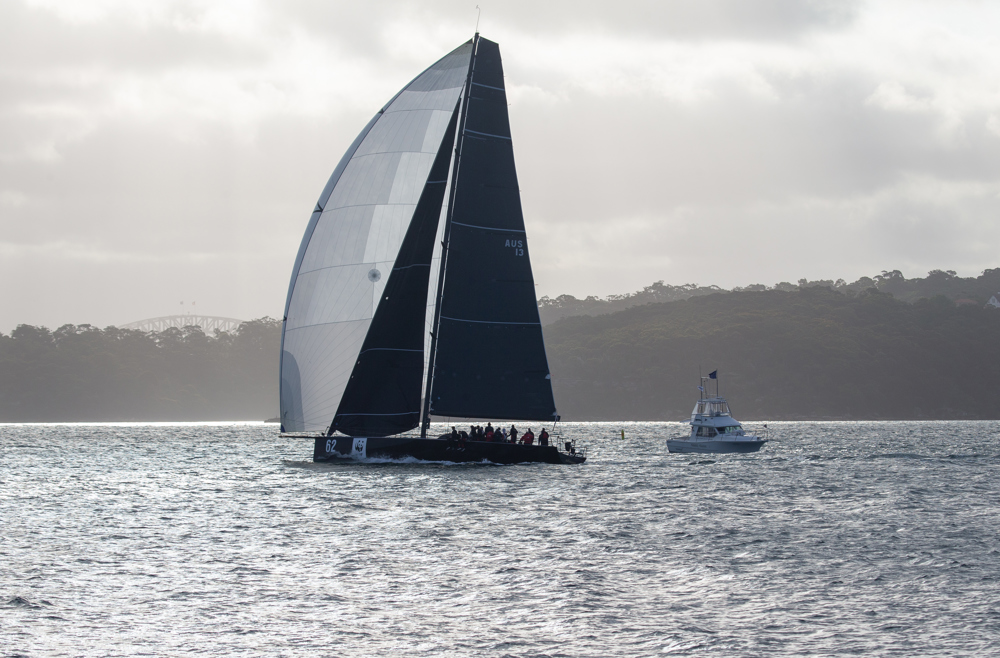 Whisper crossing the line.   Image: CYCA | David Hislop