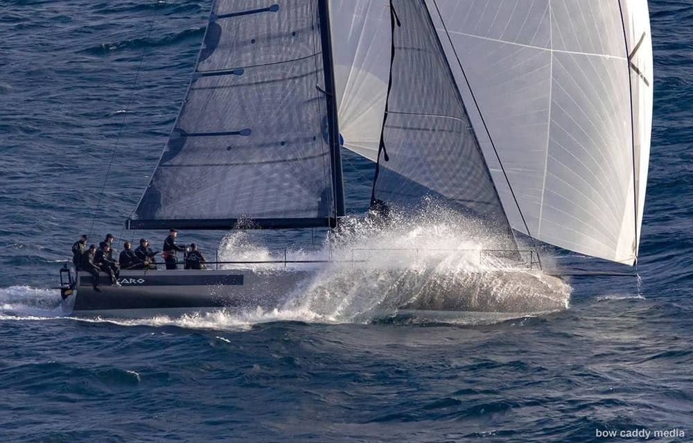 Caro entering the harbour.   Image courtesy Bow Caddy Media.