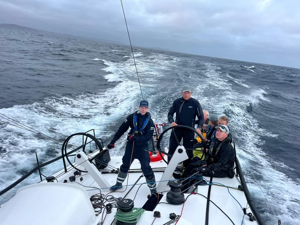 On board the Jpk11.80 Bacchanal