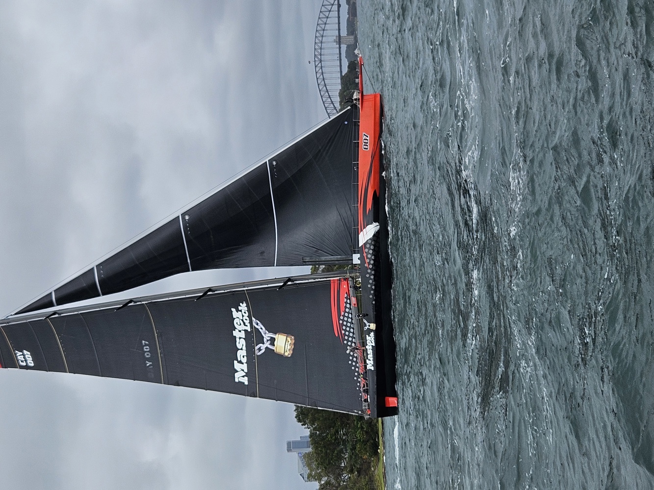 Master Lock Comanche taken from the rail of Crystal Cutter III