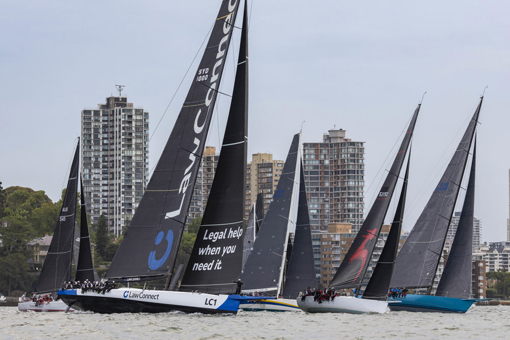 Cabbage Tree Island Race 2024 - start line