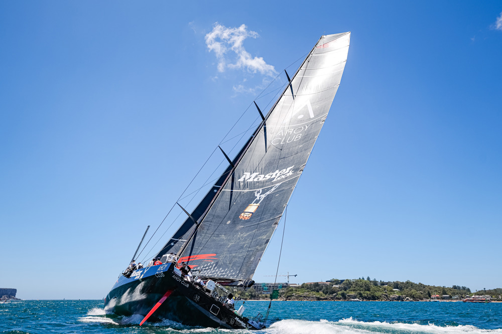 Master Lock Comanche heading towards the first mark.    Image: CYCA | Salty Dingo