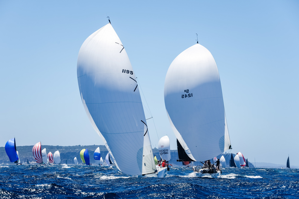 Quantock leading White Noise.     Image: CYCA | Salty Dingo