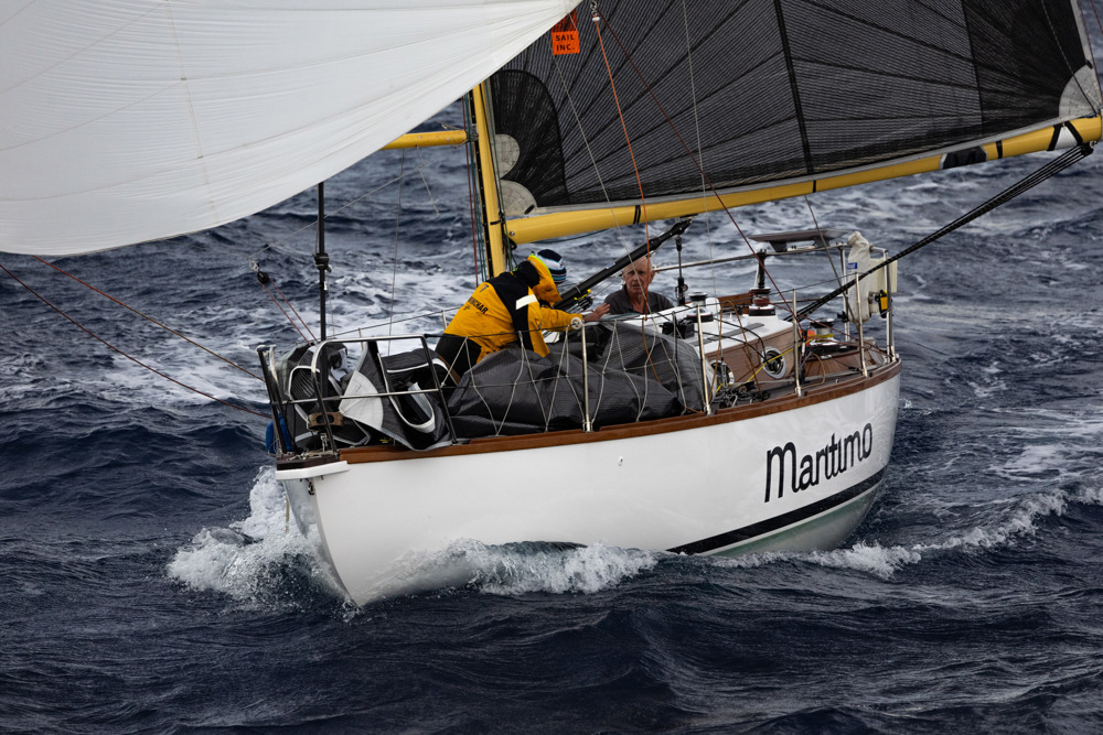 MARITIMO KATWINCHAR (DH), Sail n: CYC8, CO-SKIPPERS: Michael Spies/Peter Vaiciurgis, STATE: QLD, DESIGN: Watney Circa 1904, LOA: 10, CLASS: IRC, YEAR BUILT: 1904