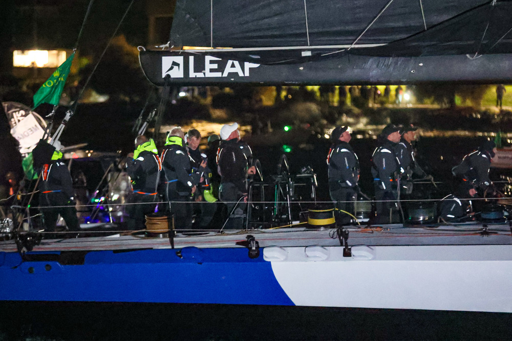 2024 Rolex Sydney Hobart - line honours - LawConnect.   Image: CYCA |Salty Dingol
