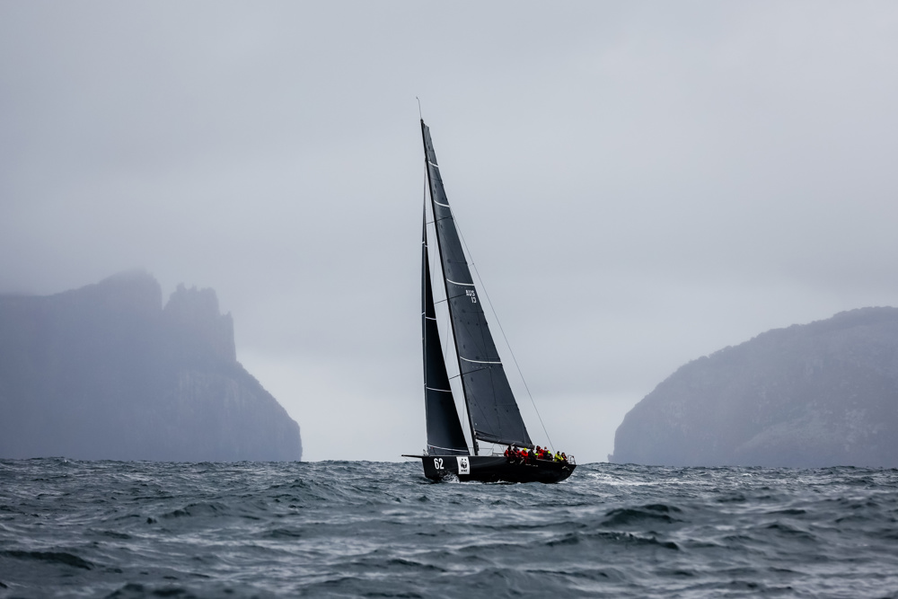 Whisper in Storm Bay.   Image: CYCA | Salty Dingo