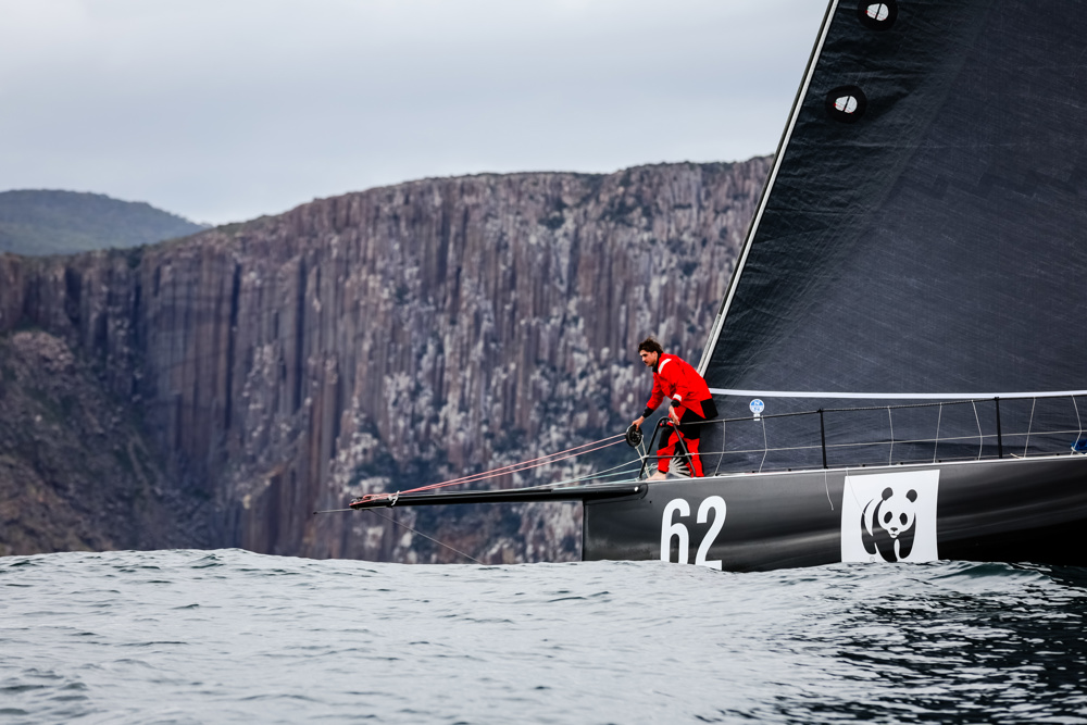 JV62 Whisper preparing for a sail change.   Image: CYCA | Salty Dingo