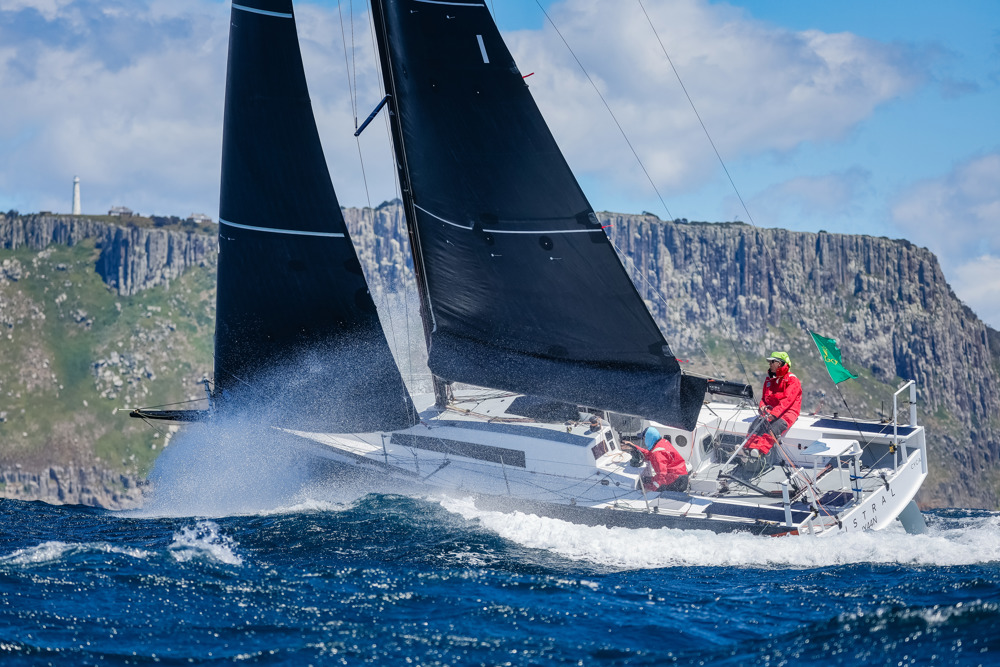 Lombard 34 Mistral South of Tasman Island.    Image: CYCA | Salty Dingo