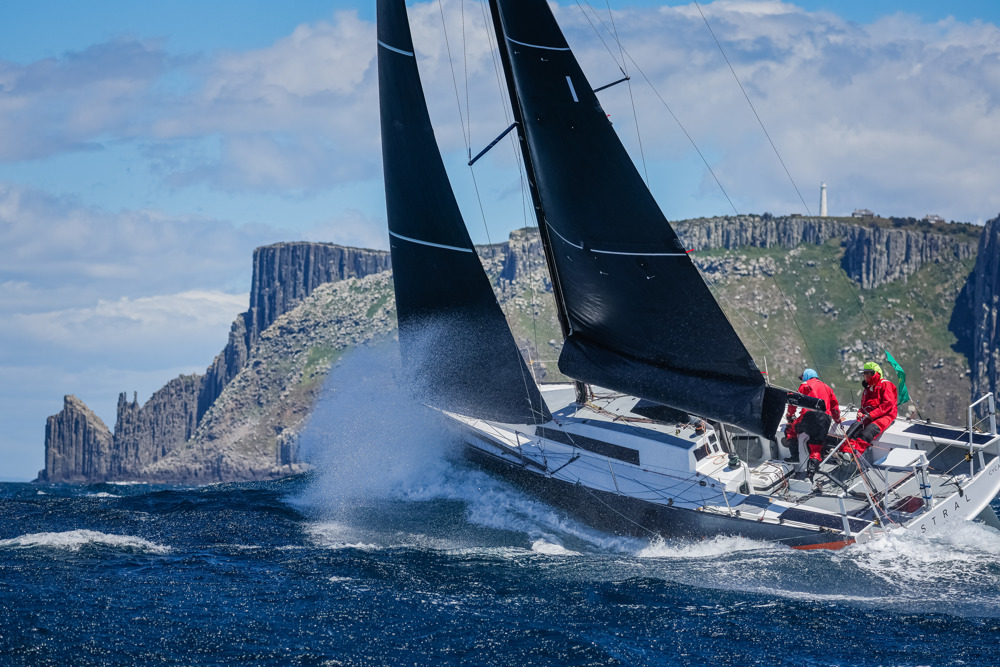 Mistral, co-skippered by Rupert Henry and Corentin Douguet.    Image: CYCA | Salty Dingo
