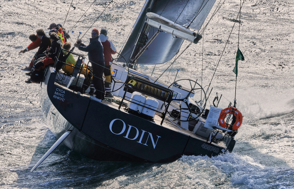 ODIN, Sail n: AUS53, OWNER/SKIPPER: Matt Hanning, STATE: NSW, DESIGN: Beneteau First 53, LOA: 17.12, CLASS: IRC, YEAR BUILT: 2020.    Image: Rolex | Carlo Borlenghi