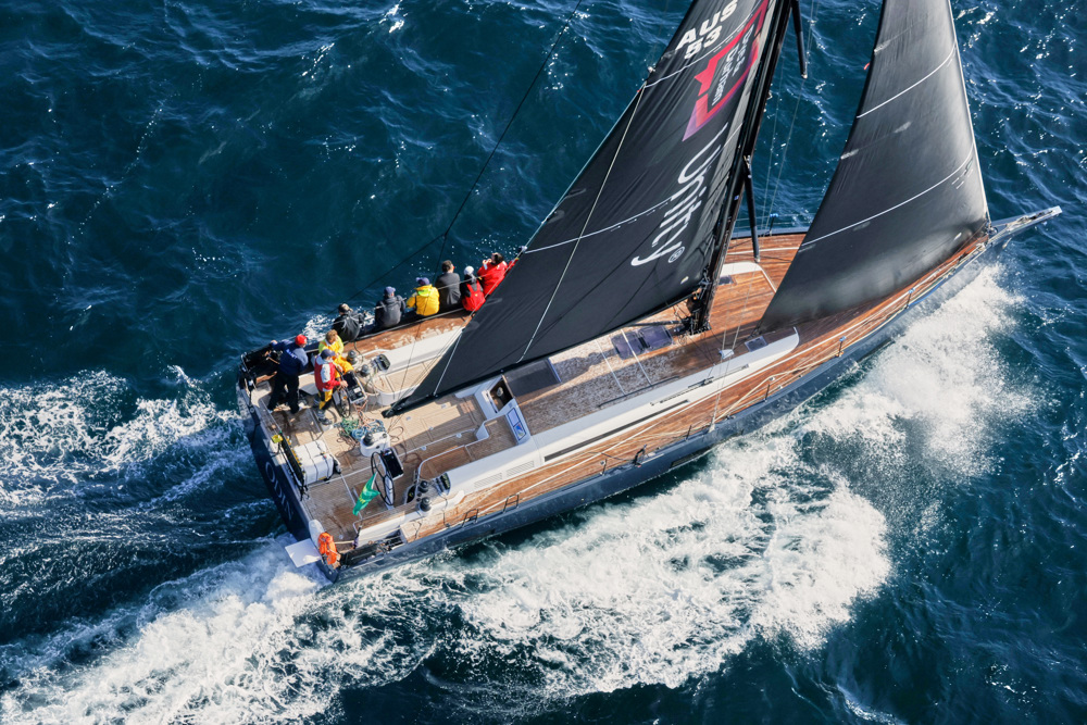 ODIN, Sail n: AUS53, OWNER/SKIPPER: Matt Hanning, STATE: NSW, DESIGN: Beneteau First 53, LOA: 17.12, CLASS: IRC, YEAR BUILT: 2020.    Image: Rolex | Carlo Borlenghi