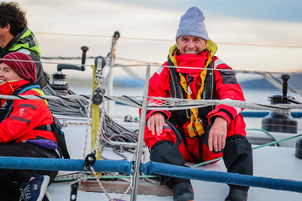 MWF Kayle crew in the Derwent   Image: CYCA | Salty Dingo