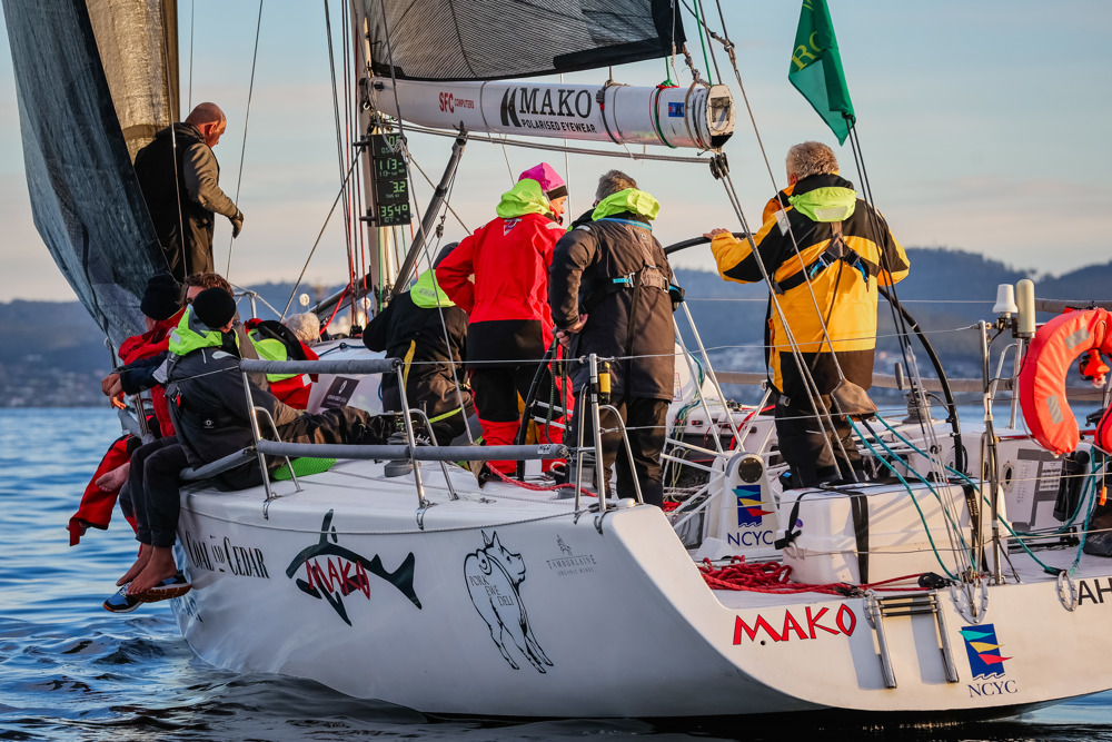 Mako in the Derwent  Image: CYCA | Salty Dingo