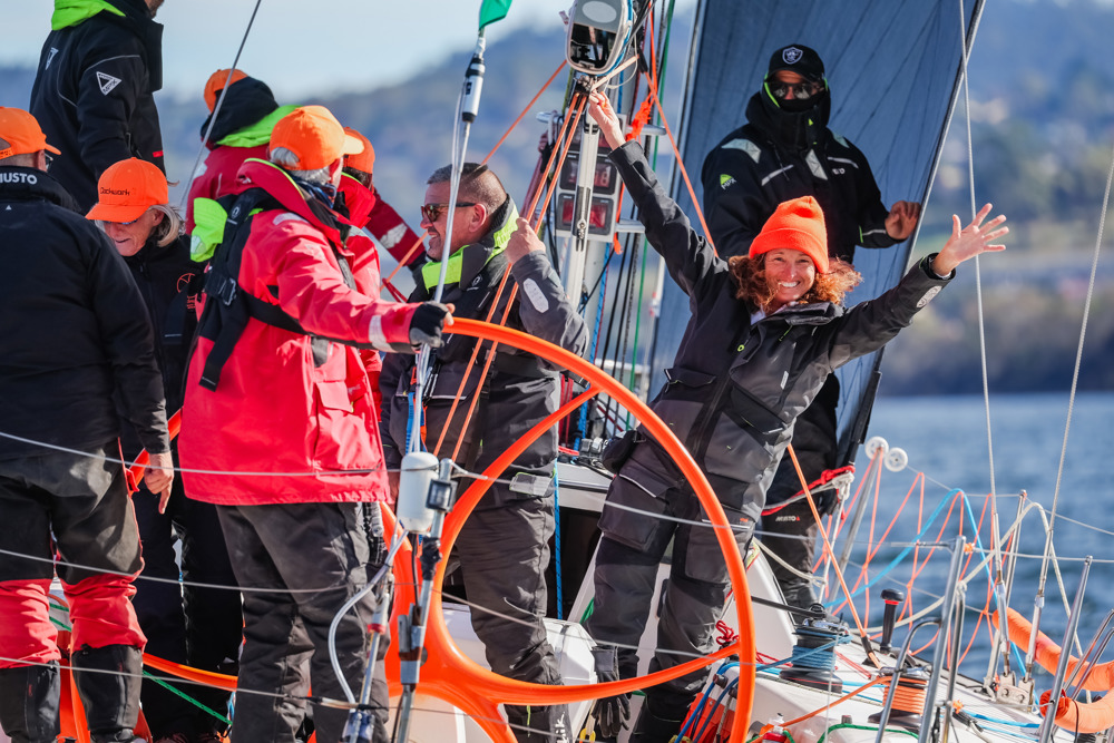 Clockwork crew happy to have finished the race    Image: CYCA | Salty Dingo