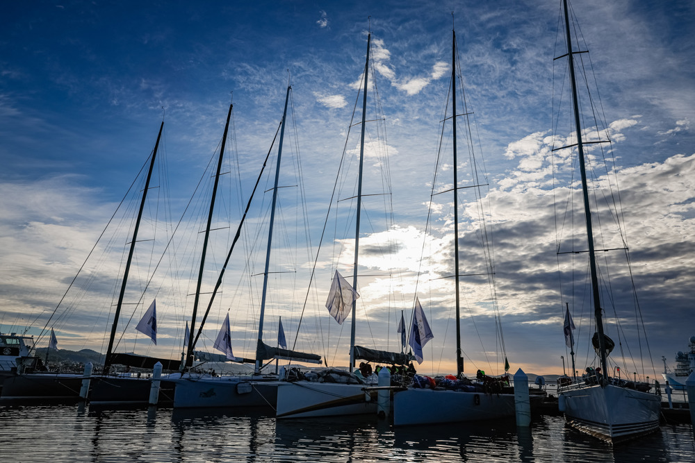 Sunrise at the dock     Image: CYCA | Salty Dingo