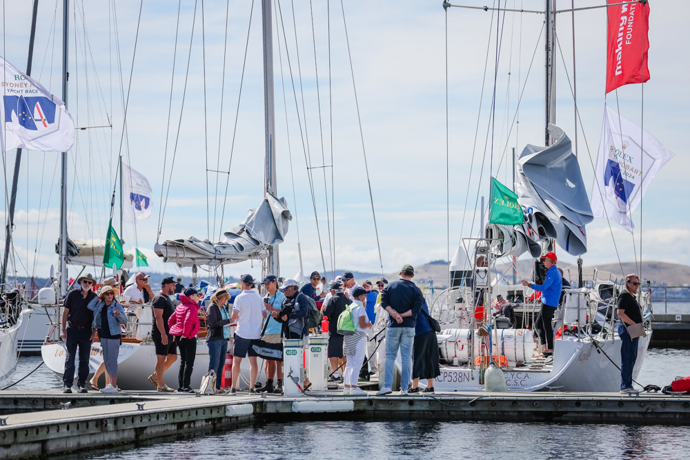Kings Pier Marina, Hobart.     Image: CYCA | Salty Dingo