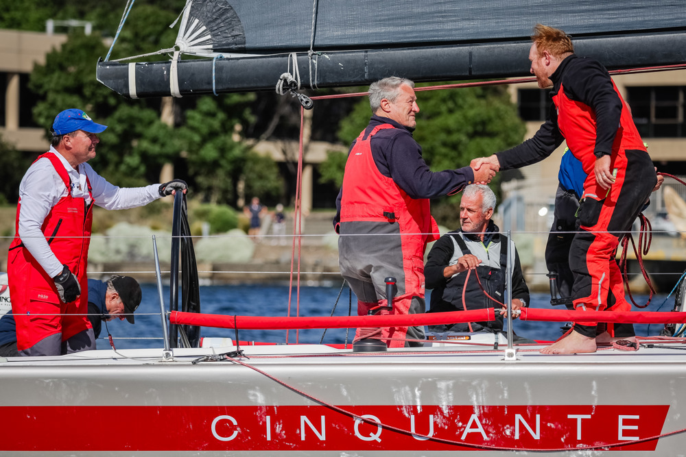 Cinquante after finishing.      Image: CYCA | Salty Dingo