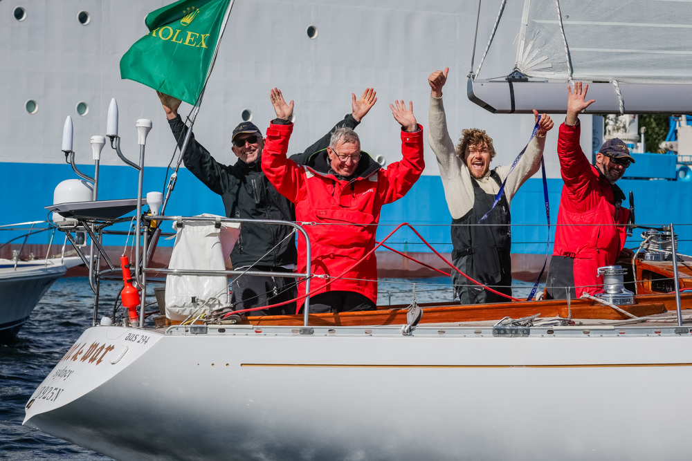 Love & War after finishing.     Image: CYCA | Salty Dingo