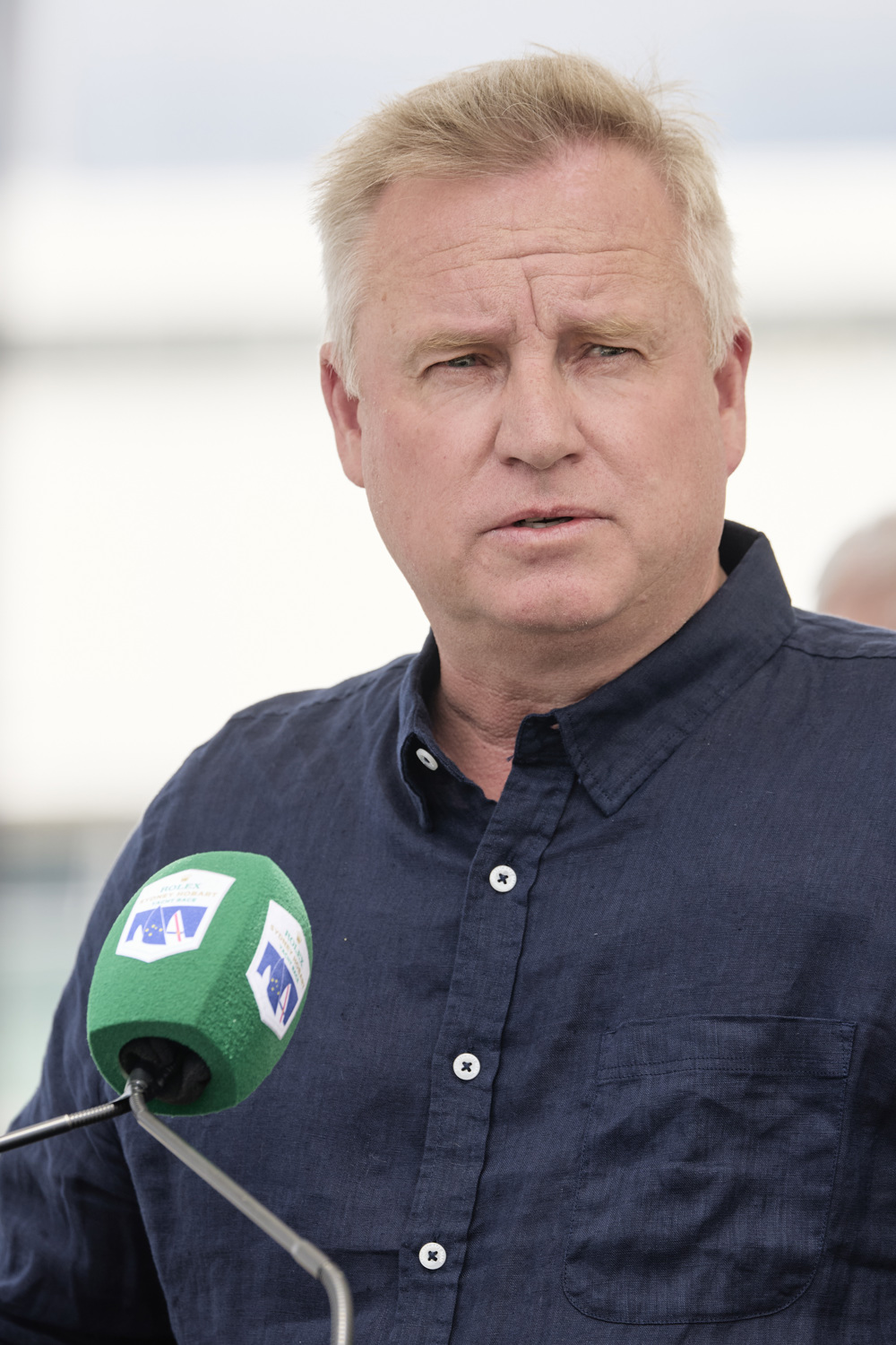 The Honourable Jeremy Rockliff, Premier of Tasmania, at the Dockside Presentation to the Overall Winner.     