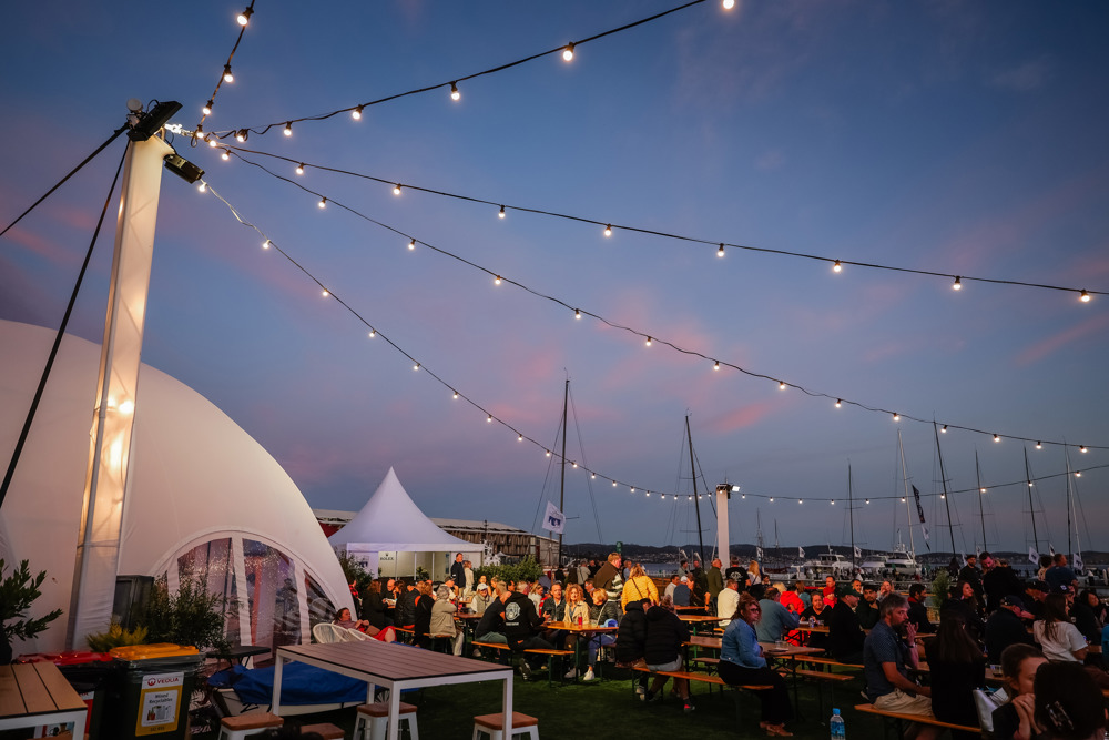 Rolex Hobart Race Village.      Image: CYCA | Salty Dingo