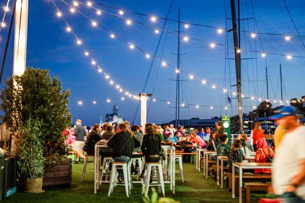 Rolex Hobart Race Village.      Image: CYCA | Salty Dingo
