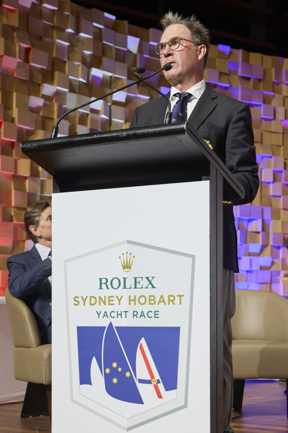 Dr Sam Haynes, CYCA Commodore.    