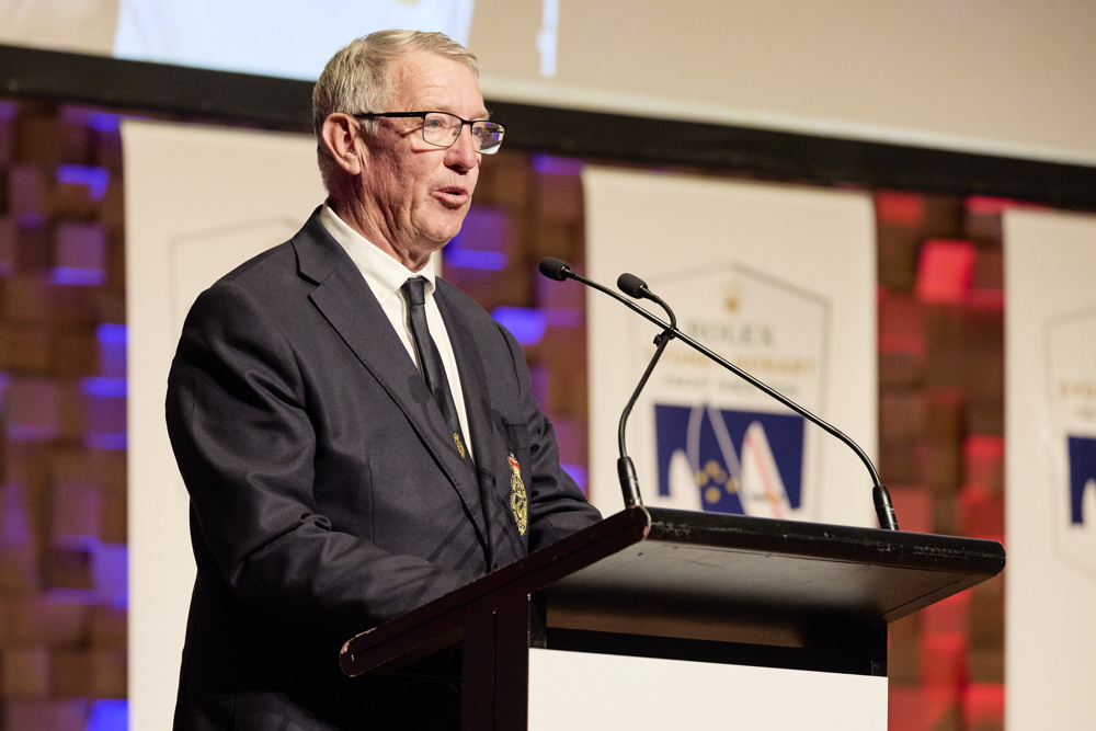Royal Yacht Club of Tasmania Commodore Stephen McCullum.    
