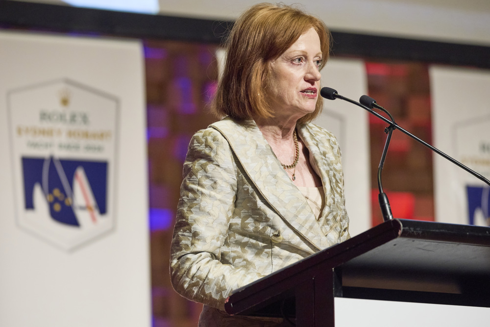 Her Excellency, The Hon. Barbara Baker, Governor of Tasmania.    