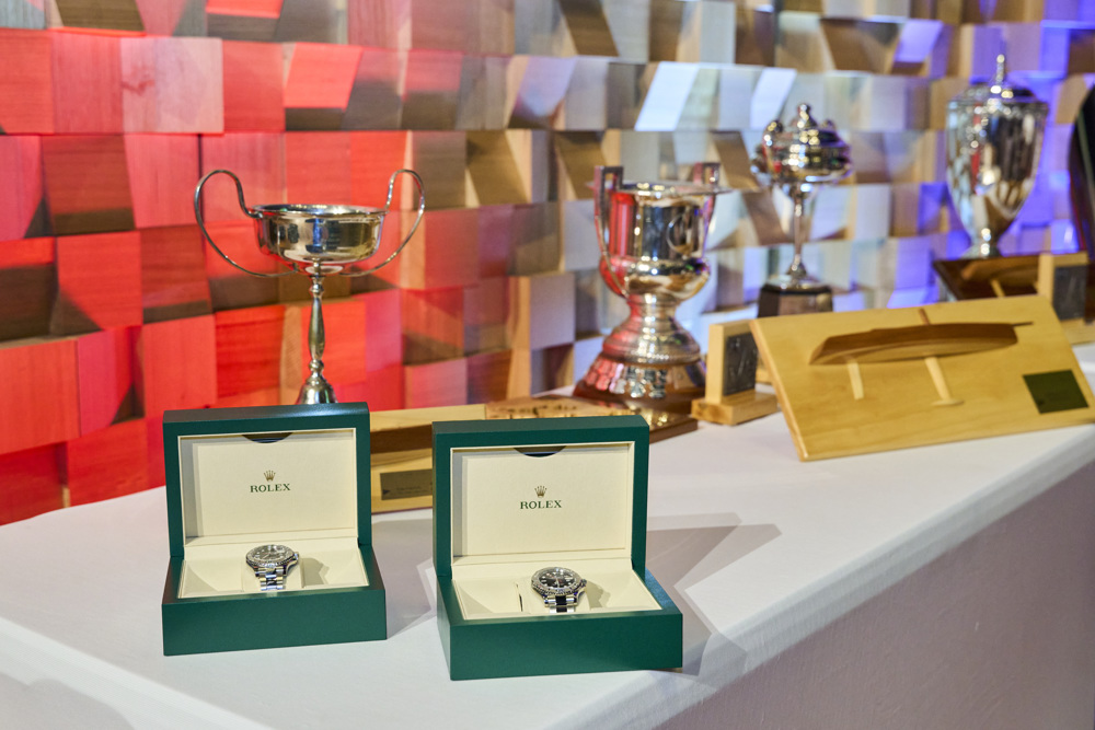 Rolex Yacht-Master Timepieces to be presented to the owners of the Overall Winner and the Line Honours boat.  
