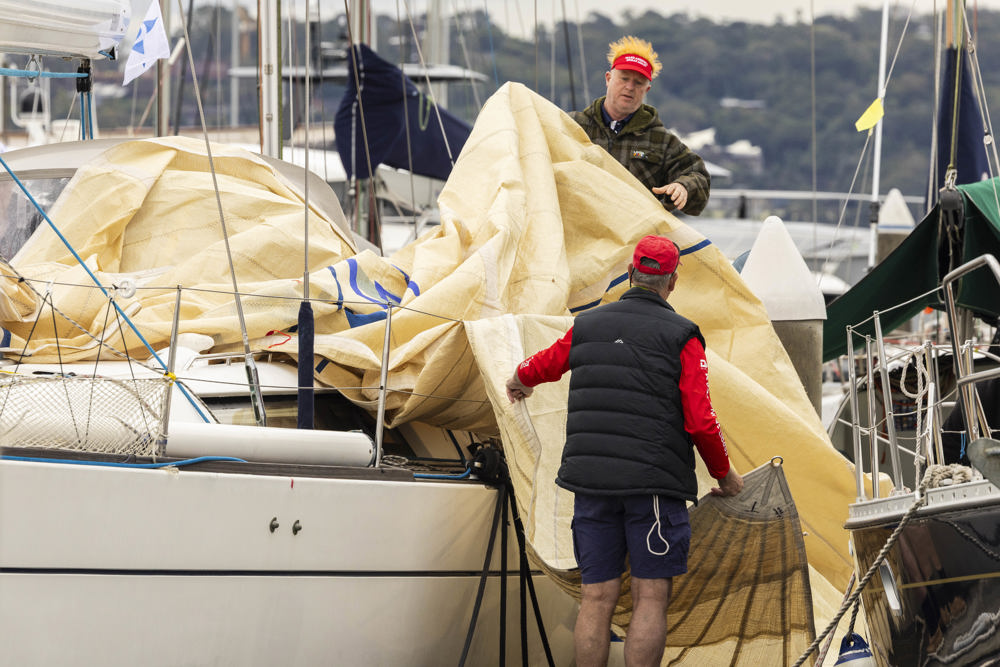 SAILING - Noakes Sydney Gold Coast 2025 - Preparations on Esprit