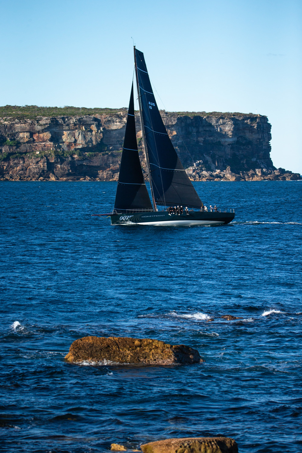 Moneypenny rounding South Head.   Image: CYCA | Ashley Dart