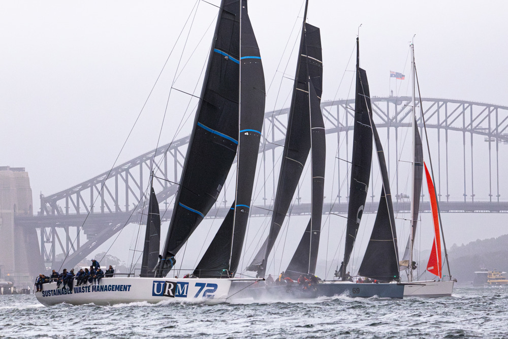 2025 Tollgate Island Race start.   Image: CYCA | Vito Feremans