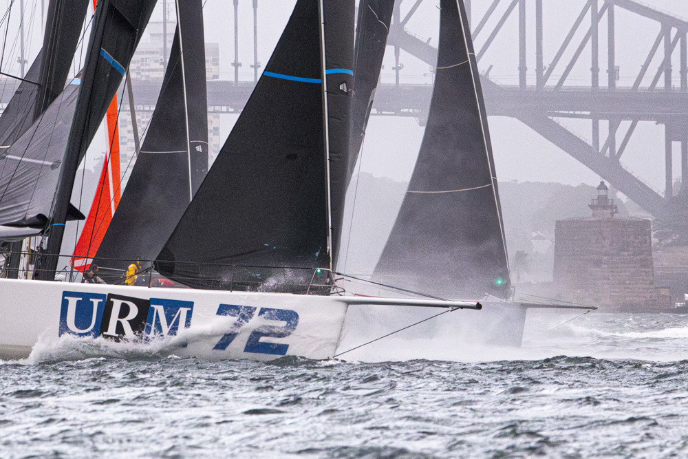 2025 Tollgate Island Race start - URM Group.   Image: CYCA | Vito Feremans