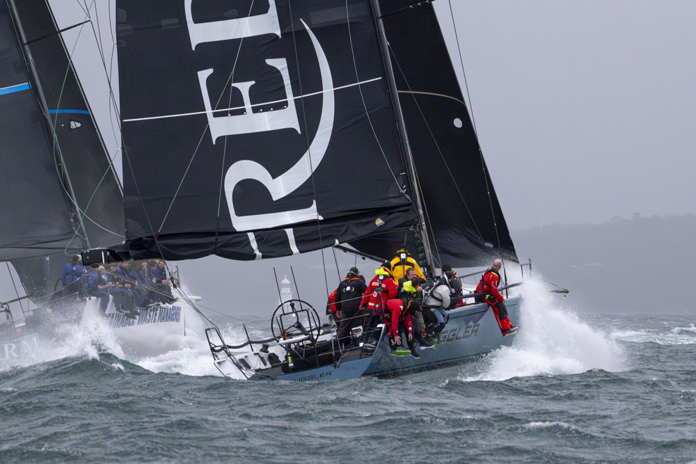 2025 Tollgate Island Race start - Smuggler.   Image: CYCA | Vito Feremans