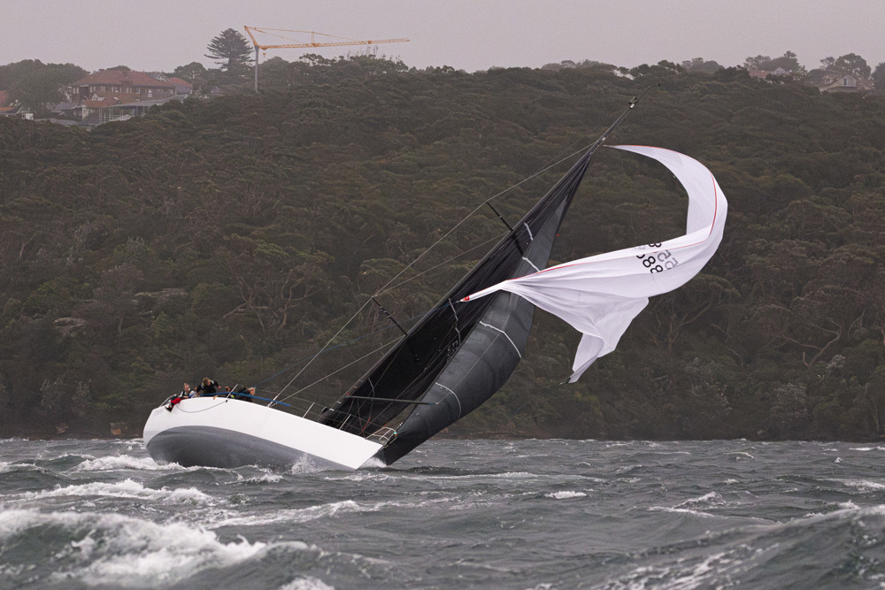 2025 Tollgate Island Race start - Bacchanal.   Image: CYCA | Vito Feremans