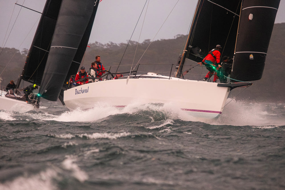 2025 Tollgate Island Race start - Bacchanal.    Image: CYCA | Ashley Dart