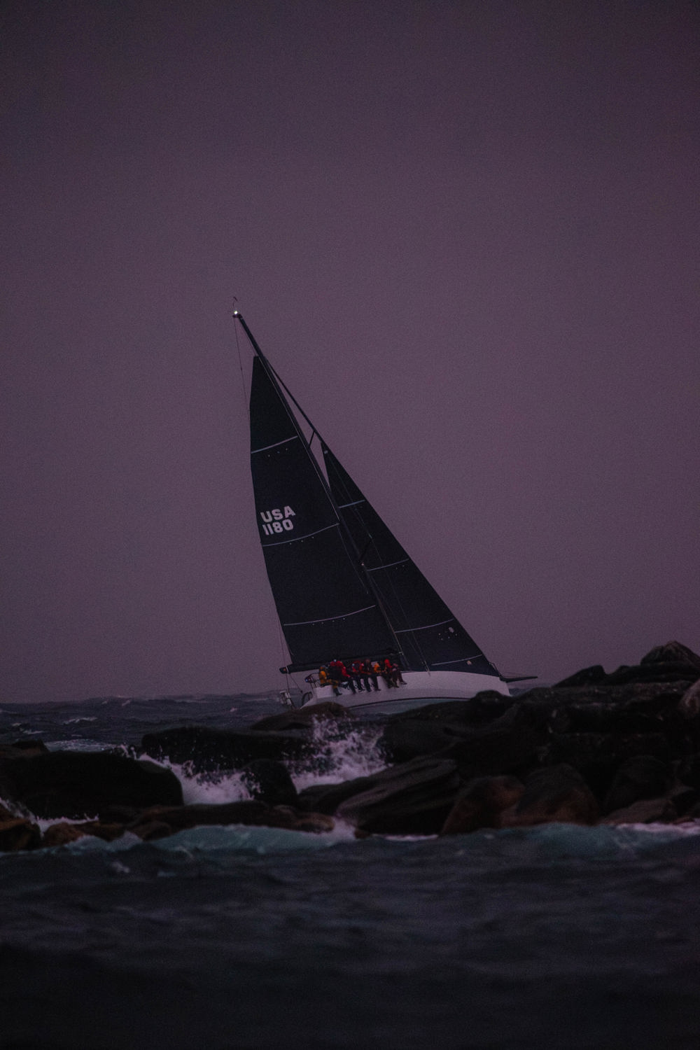 2025 Tollgate Island Race start - Bacchanal.    Image: CYCA | Ashley Dart