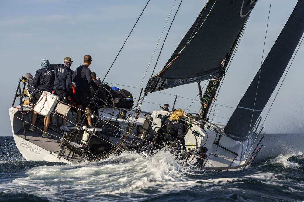 Cabbage Tree Island 2025 - TP52 Highly Sprung.    Image: CYCA/Andrea Francolini