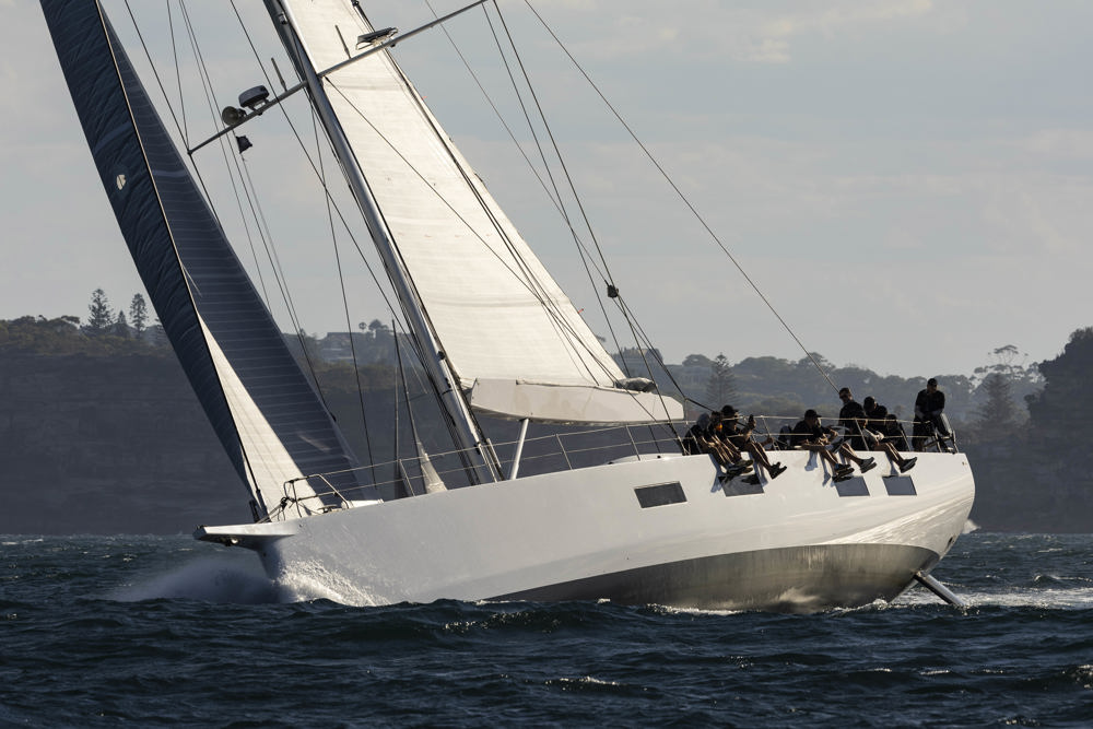Cabbage Tree Island 2025 - German boat Alithia.    Image: CYCA/Andrea Francolini
