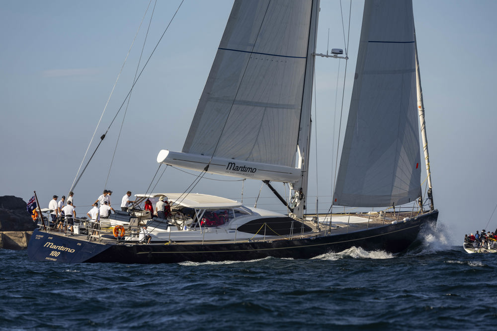 Cabbage Tree Island 2025 - Maritimo 100.    Image: CYCA/Andrea Francolini
