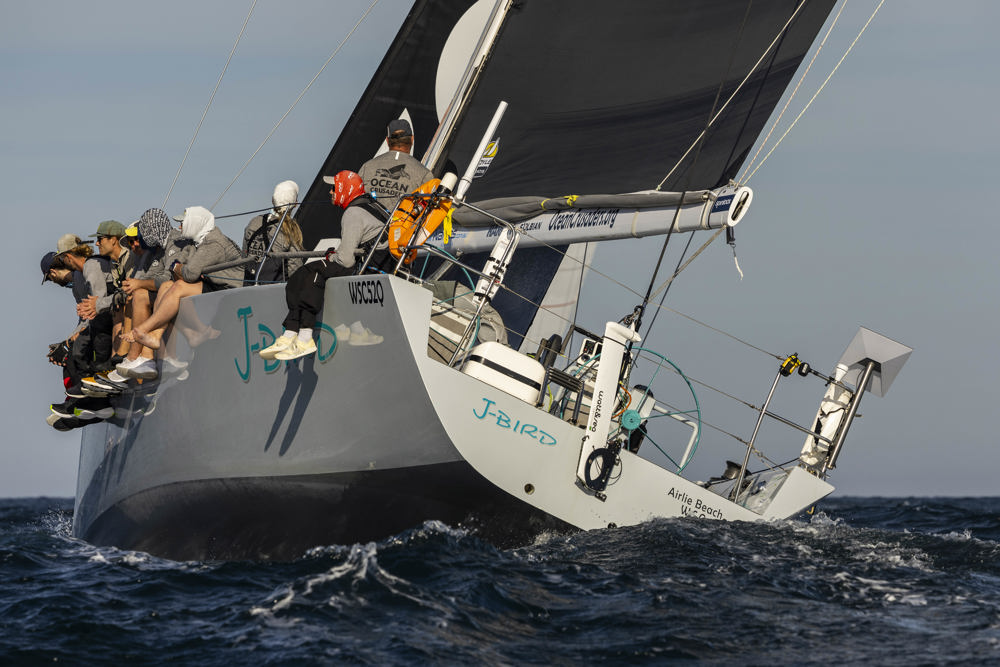Cabbage Tree Island 2025 - Ocean Crusaders J-Bird.    Image: CYCA/Andrea Francolini