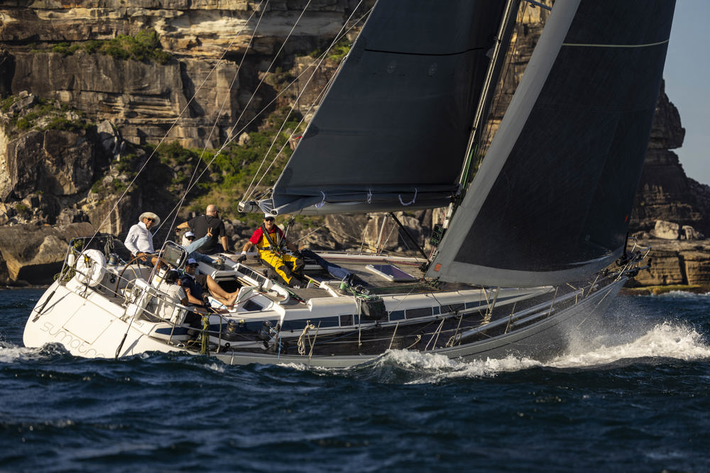 Cabbage Tree Island 2025 - Swan 48 Sumatra.    Image: CYCA/Andrea Francolini