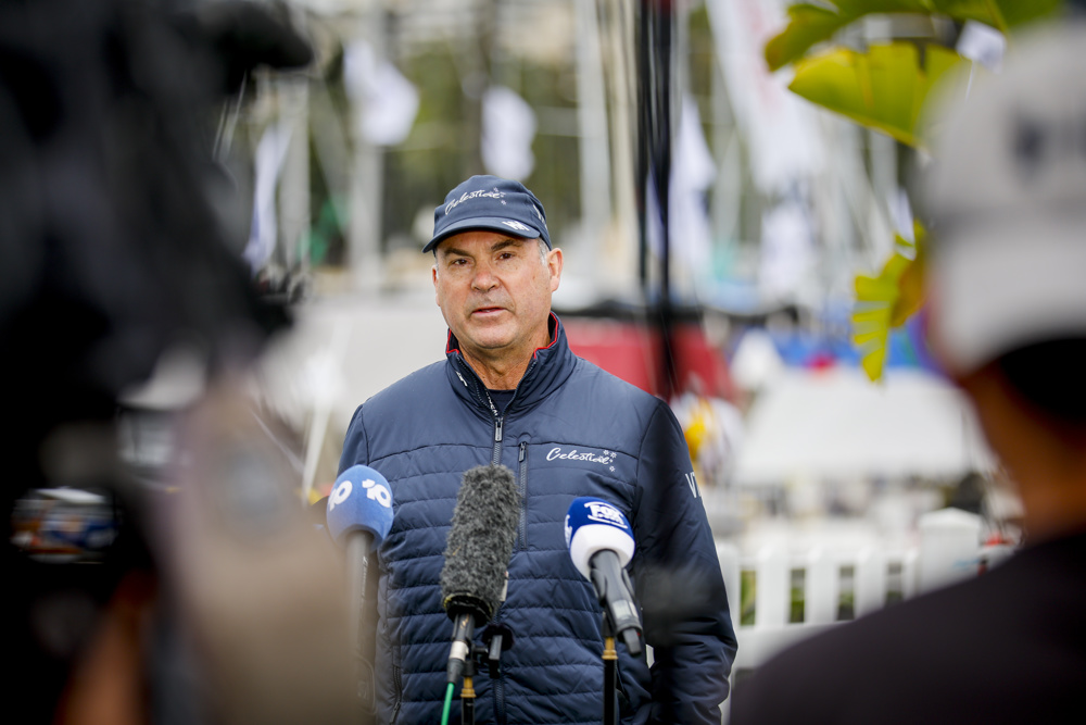 80th ROLEX Sydney Hobart Yacht Race - CYCA Commodore Dr Sam Haynes.  Image: CYCA/Salty Dingo