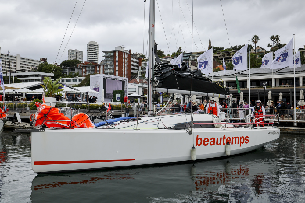 80th ROLEX Sydney Hobart Yacht Race - Beautemps leaving the dock.  Image: CYCA/Salty Dingo