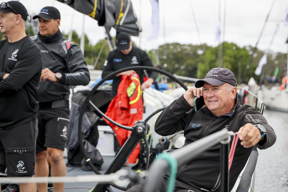 80th ROLEX Sydney Hobart Yacht Race - last calls on Smuggler.  Image: CYCA/Salty Dingo