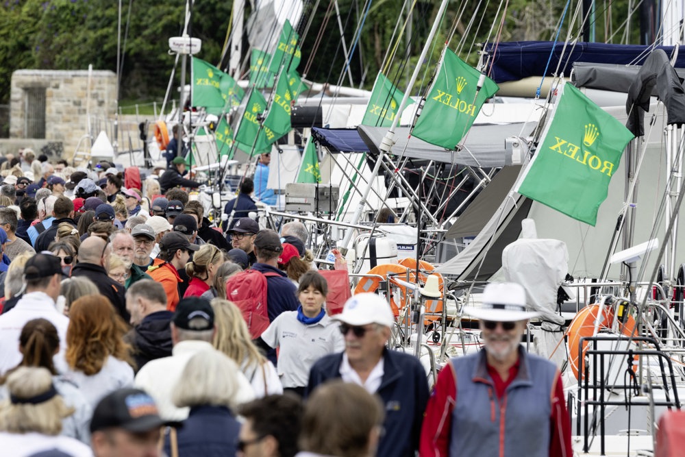 Dockside ambiance at Cruising Yacht Club of Australia