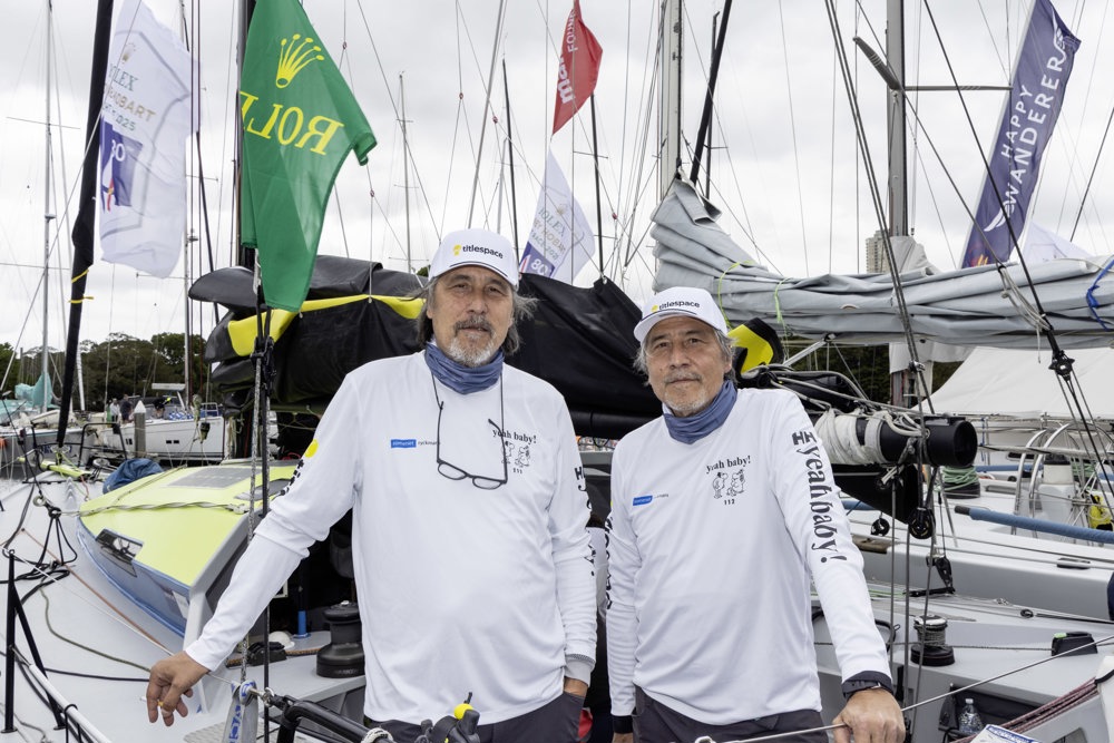 Mark and Louis Ryckmans on ‘Yeah Baby’.    