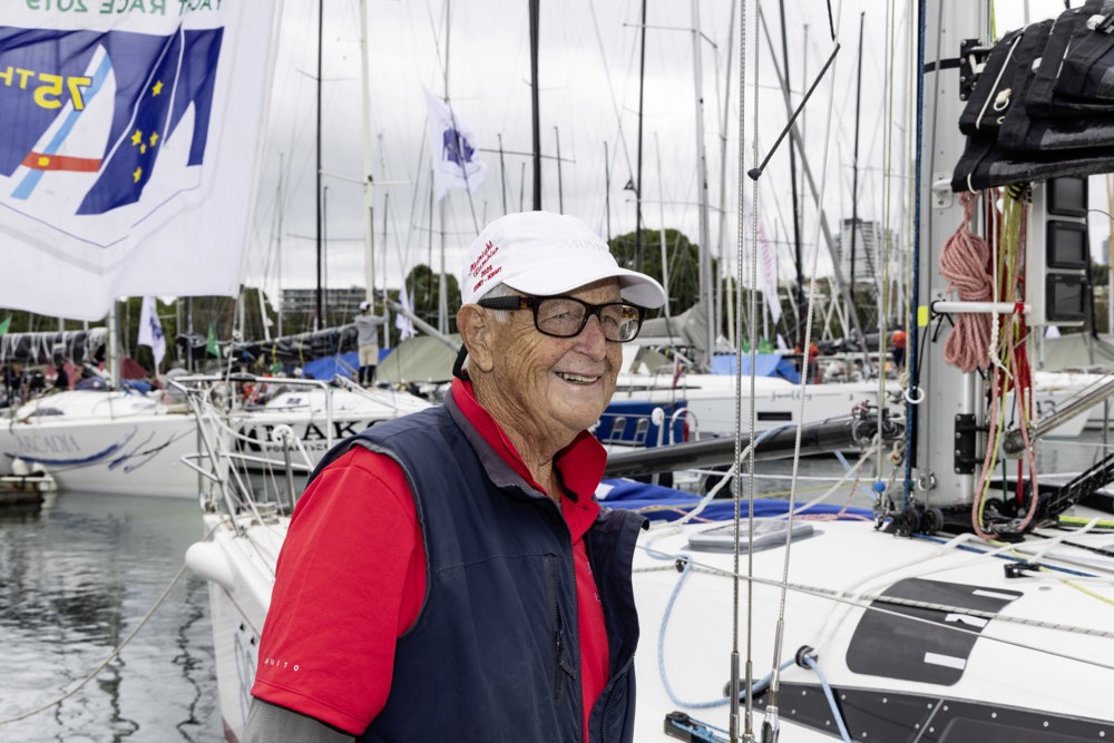 Tony Ellis owner of ‘Midnight Rambler’ doing his 55th race.  