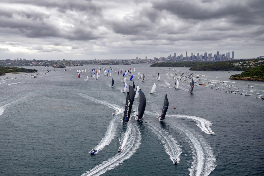 Start of the 80th Rolex Sydney Hobart Yacht Race