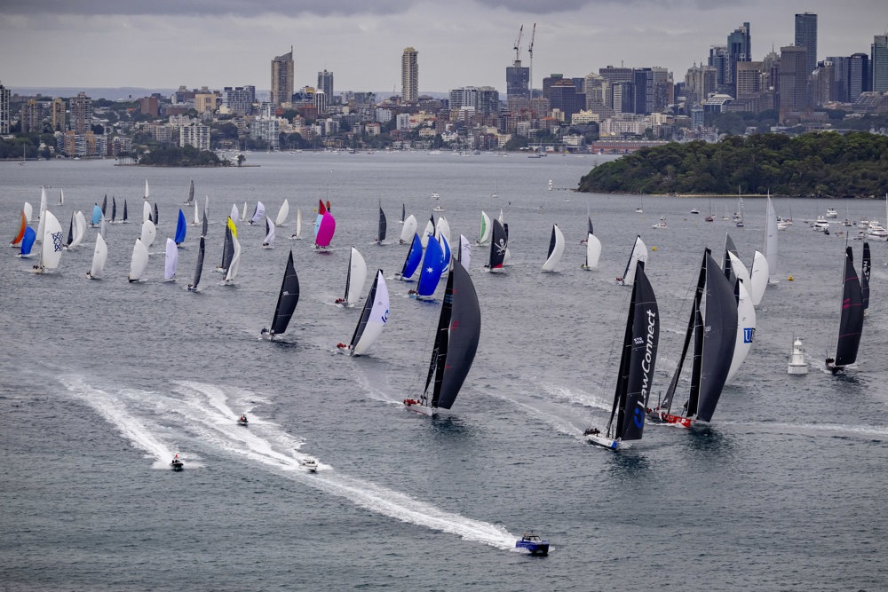 Start of the 80th Rolex Sydney Hobart Yacht Race